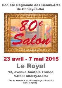 80 ème salon des Beaux-arts de Choisy-le-Roi