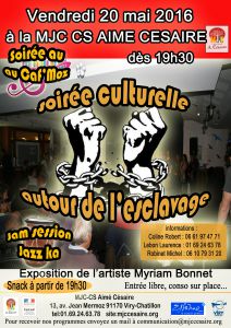 Exposition à la MJC sur L'esclavage Exposition à la MJC sur L'esclavage