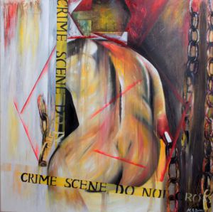 Voir le détail de cette oeuvre: Crime scene do not cross